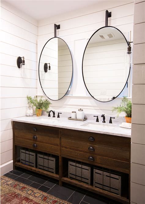 one mirror or two over double vanity