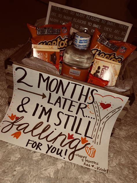 one month anniversary gift ideas for my boyfriend