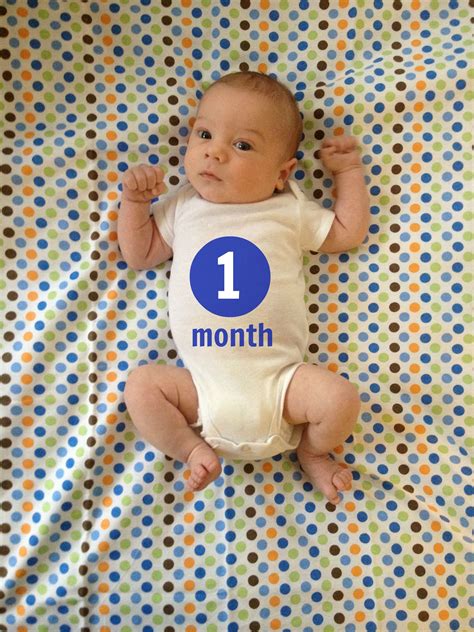 one month baby boy pictures