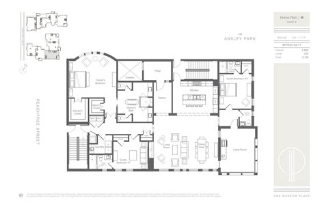 one museum place floor plans