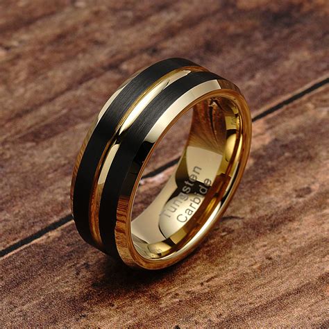 one of a kind mens wedding bands