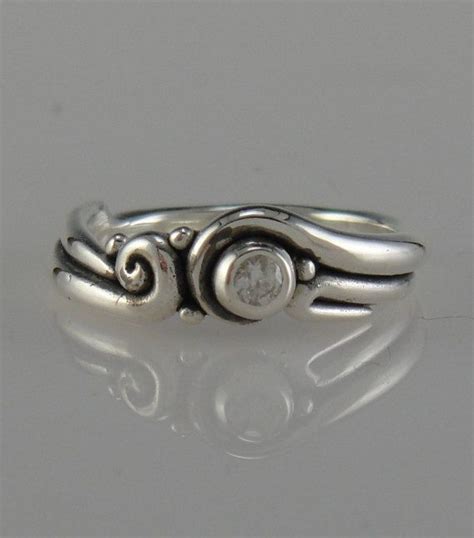 one of a kind silver rings