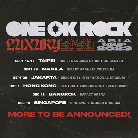 one ok rock asia tour 2023 setlist