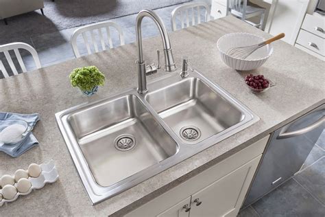 one or two sinks in kitchen