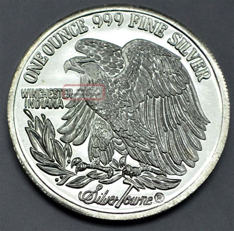 one ounce 999 fine silver coin winchester indiana