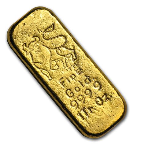one ounce gold bar price today