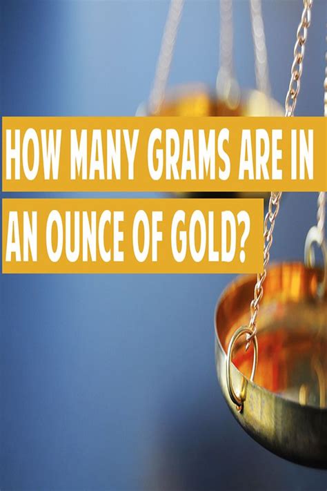 one ounce of gold in grams