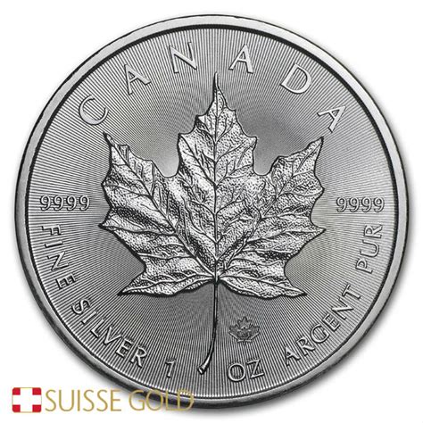 one ounce of silver canada