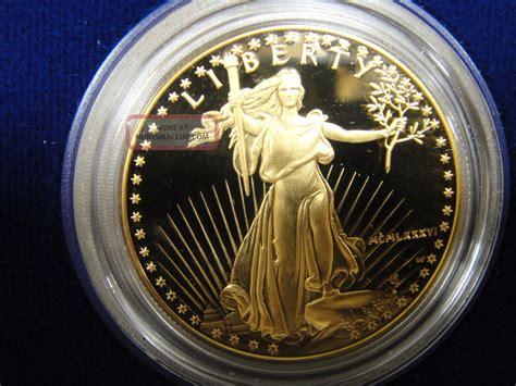 one ounce proof gold bullion coin