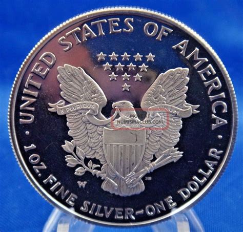 one ounce proof silver bullion coin 2004