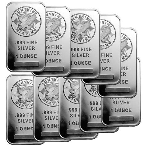 one ounce silver art bars