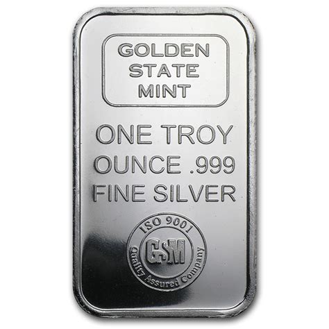 one ounce silver bars