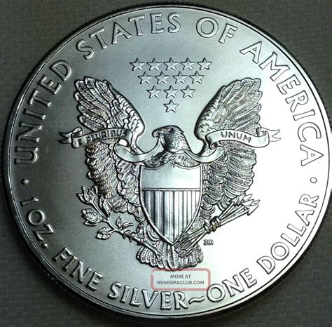 one ounce silver eagle coin value