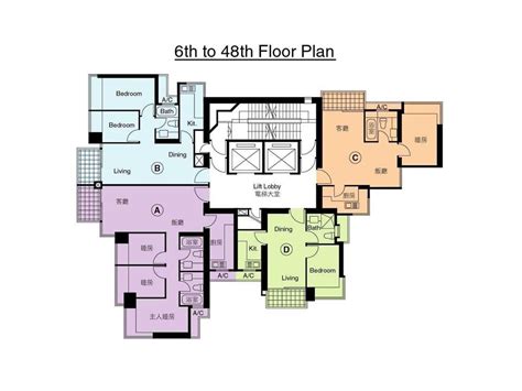 one pacific heights floor plan