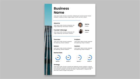 Marketing One Pager Template in 2021 One pager design, Marketing plan