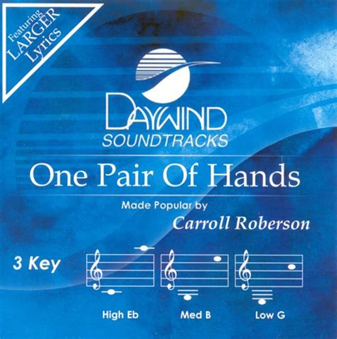 one pair of hands by carroll roberson cd