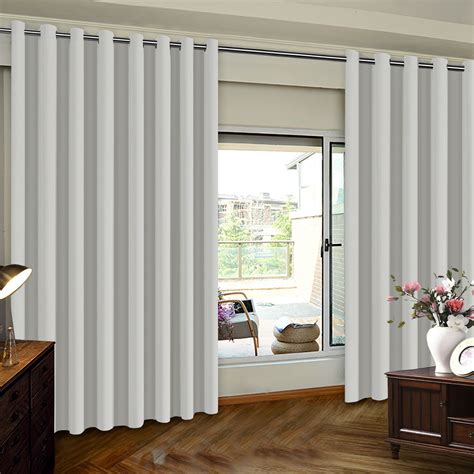 one panel curtain for sliding glass door