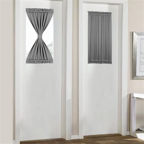 one panel curtain for small window