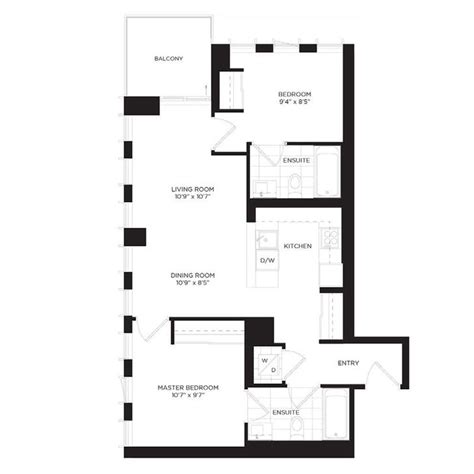 one park place south tower floor plans