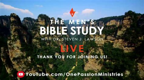 one passion ministries men's bible study