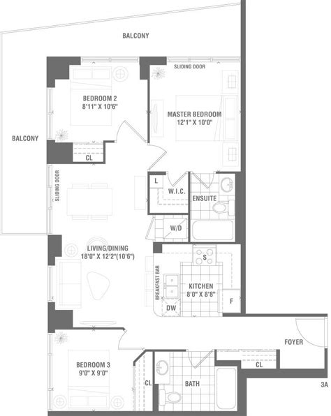 one pearl place floor plans