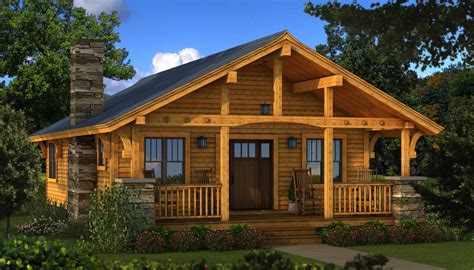 one person log cabin
