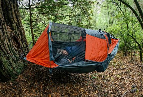 one person tent hammock