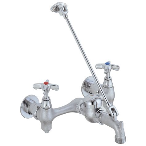 one piece 8 inch wall mount faucet
