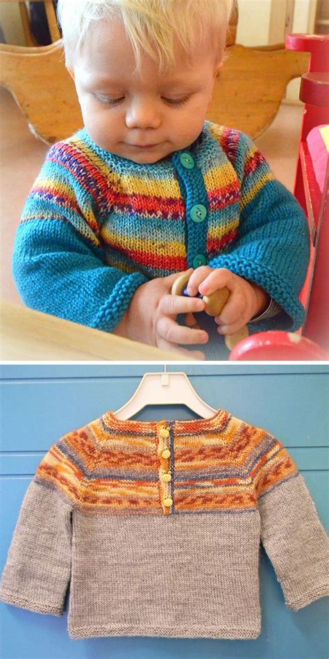 one piece baby sweater pattern