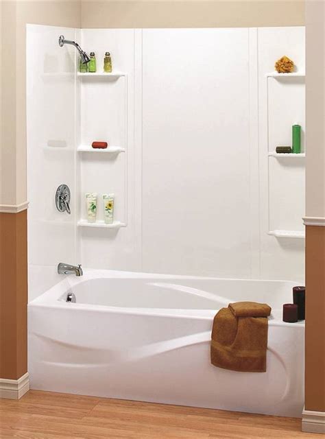 one piece bathtub wall kit