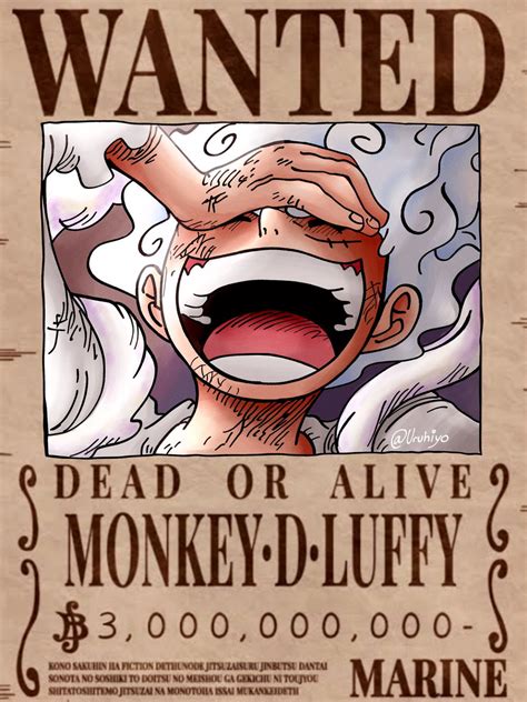 one piece bounty poster template