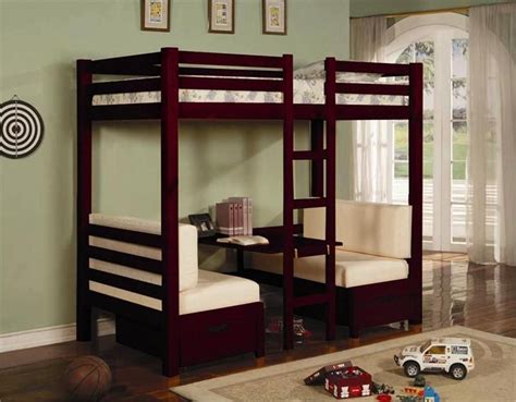 one piece bunk bed
