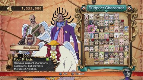 One Piece Burning Blood Difficulty Settings