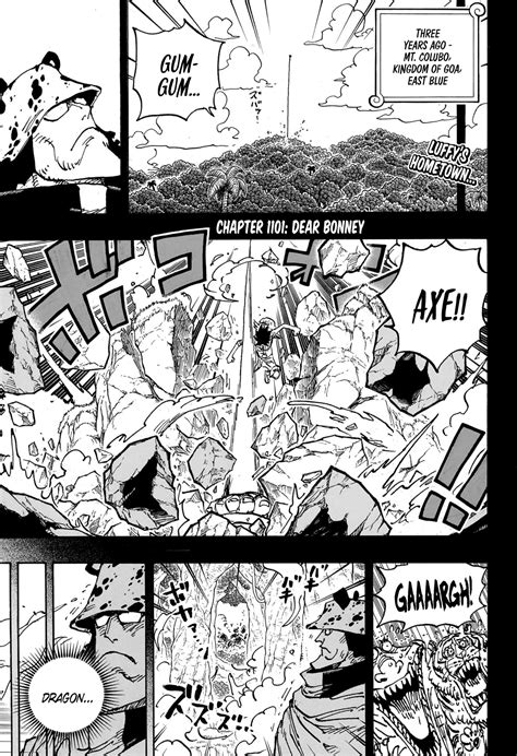 one piece chapter 1101