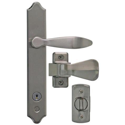 one piece door handle and deadbolt