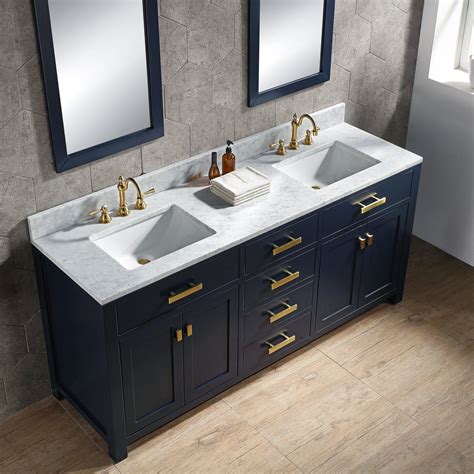 one piece double sink vanity top