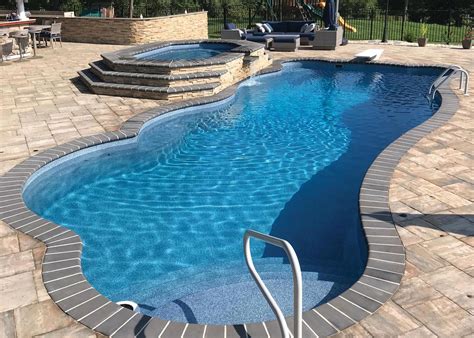 one piece fiberglass inground swimming pools