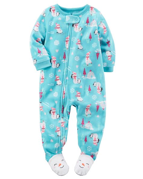 one piece footed pajamas for babies