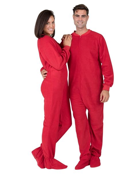 one piece footie pajamas for adults