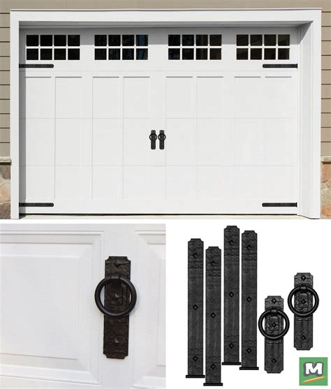 one piece garage door hardware set
