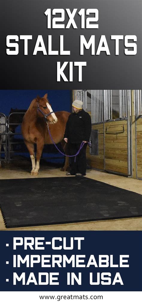 one piece horse stall mats