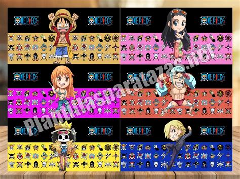 one piece imagenes plantilla