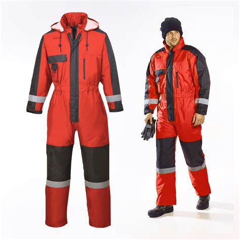 one piece insulated work suit