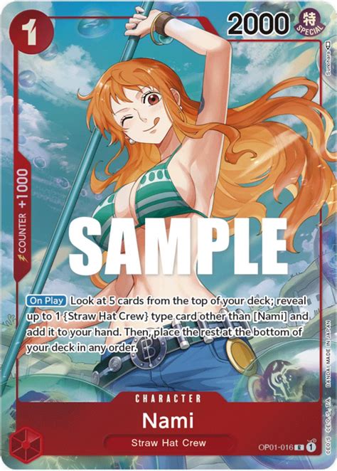 One Piece Nami Errata