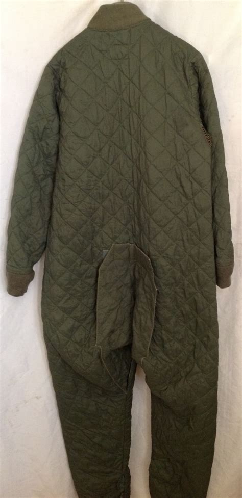 one piece quilted thermal suit