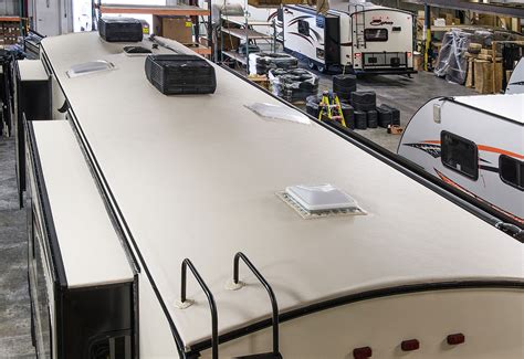 one piece roof travel trailers