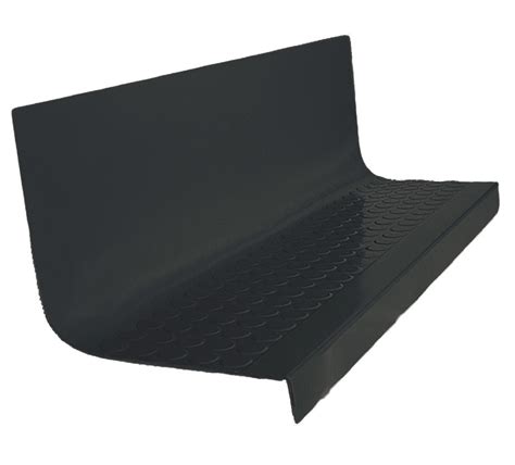 one piece rubber stair tread and riser