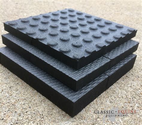 one piece rubber stall mats