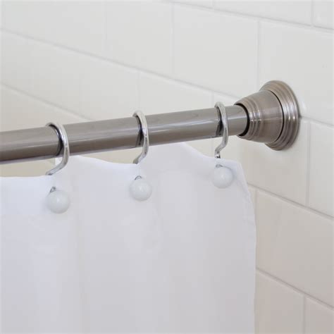 one piece shower curtain rod