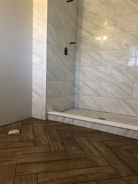 one piece shower floor tile